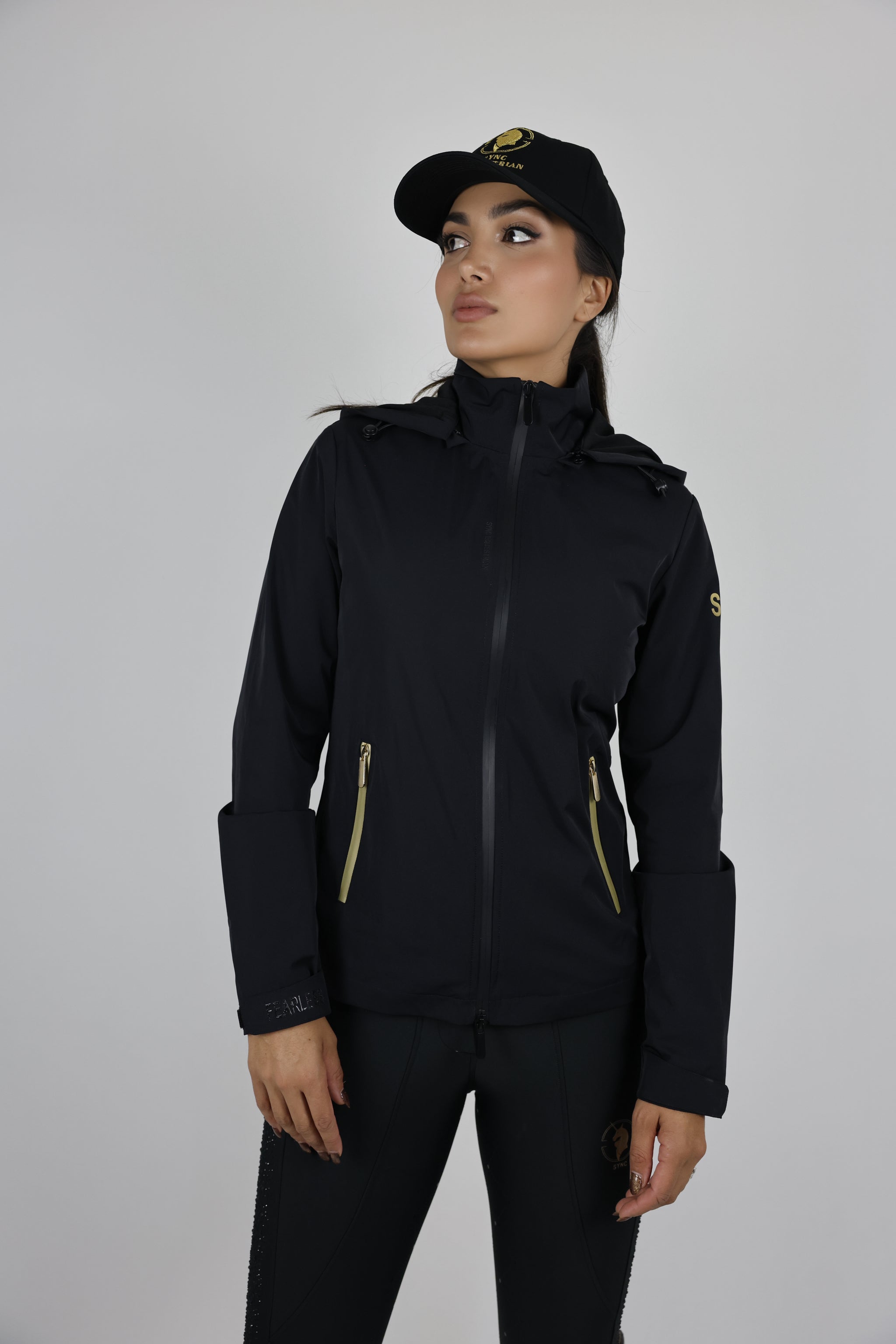 PRE ORDER- The Power Rain Coat (Black)