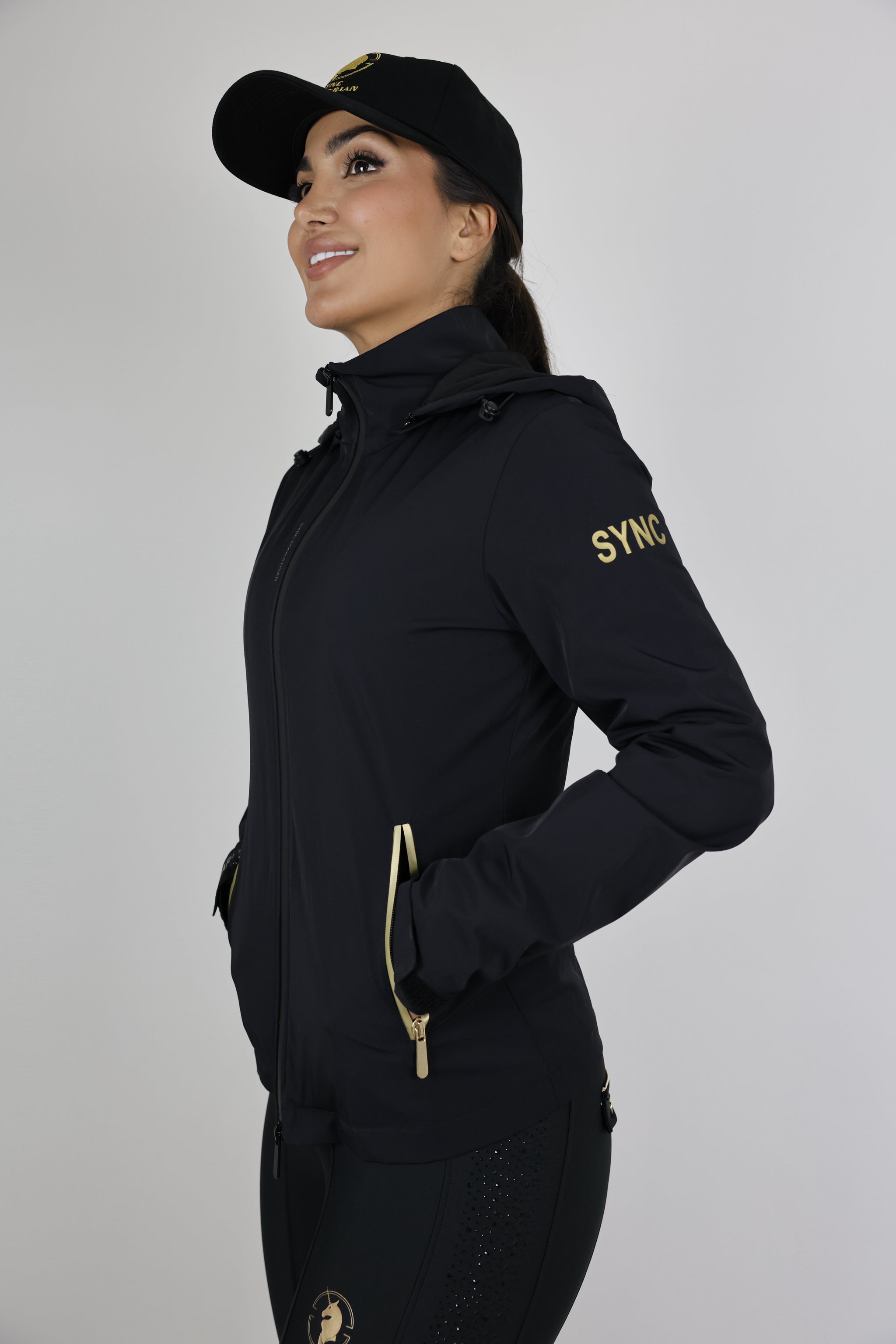 PRE ORDER- The Power Rain Coat (Black)