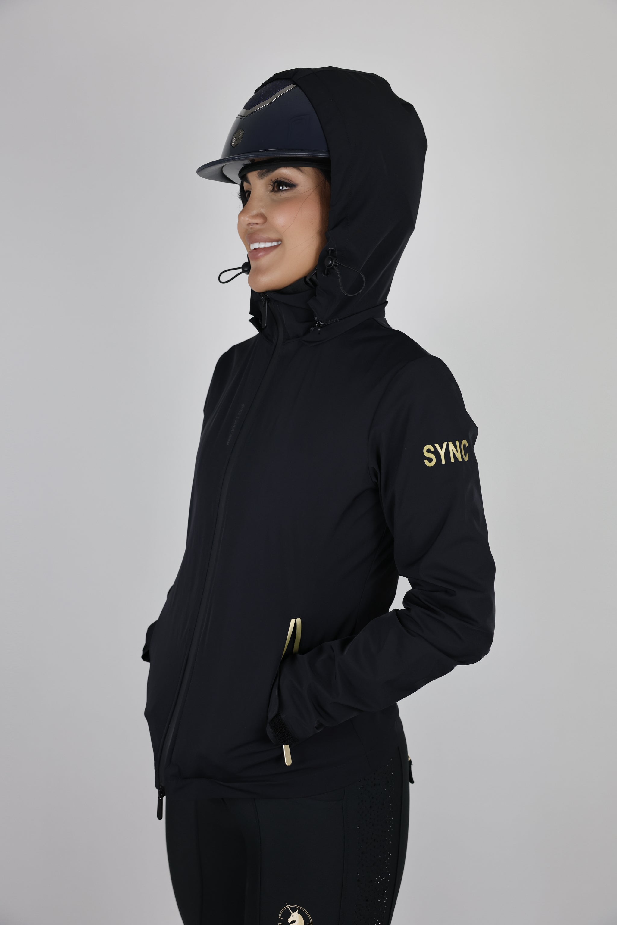 PRE ORDER- The Power Rain Coat (Black)