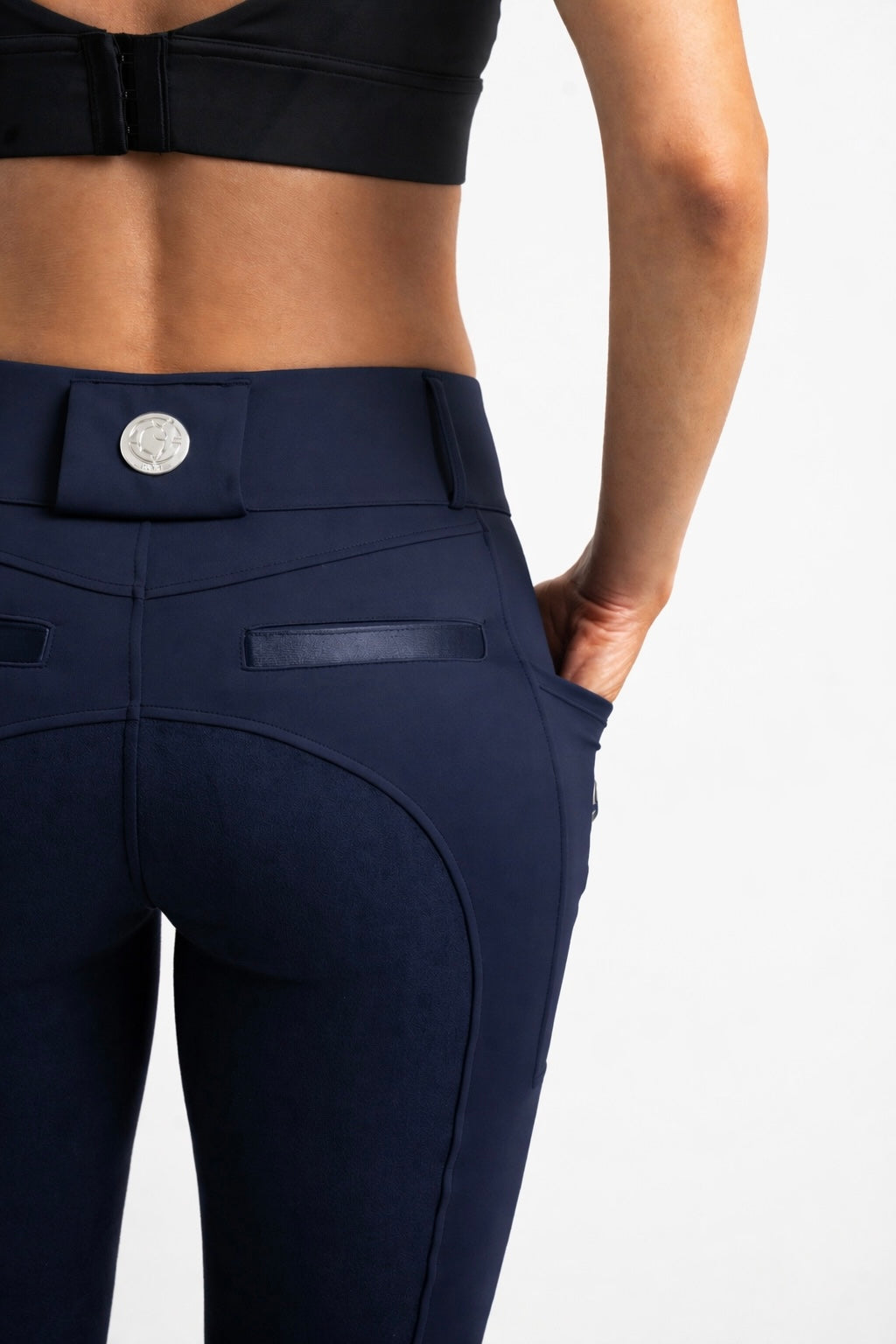 Euro Suede Pro Full Seat in Navy