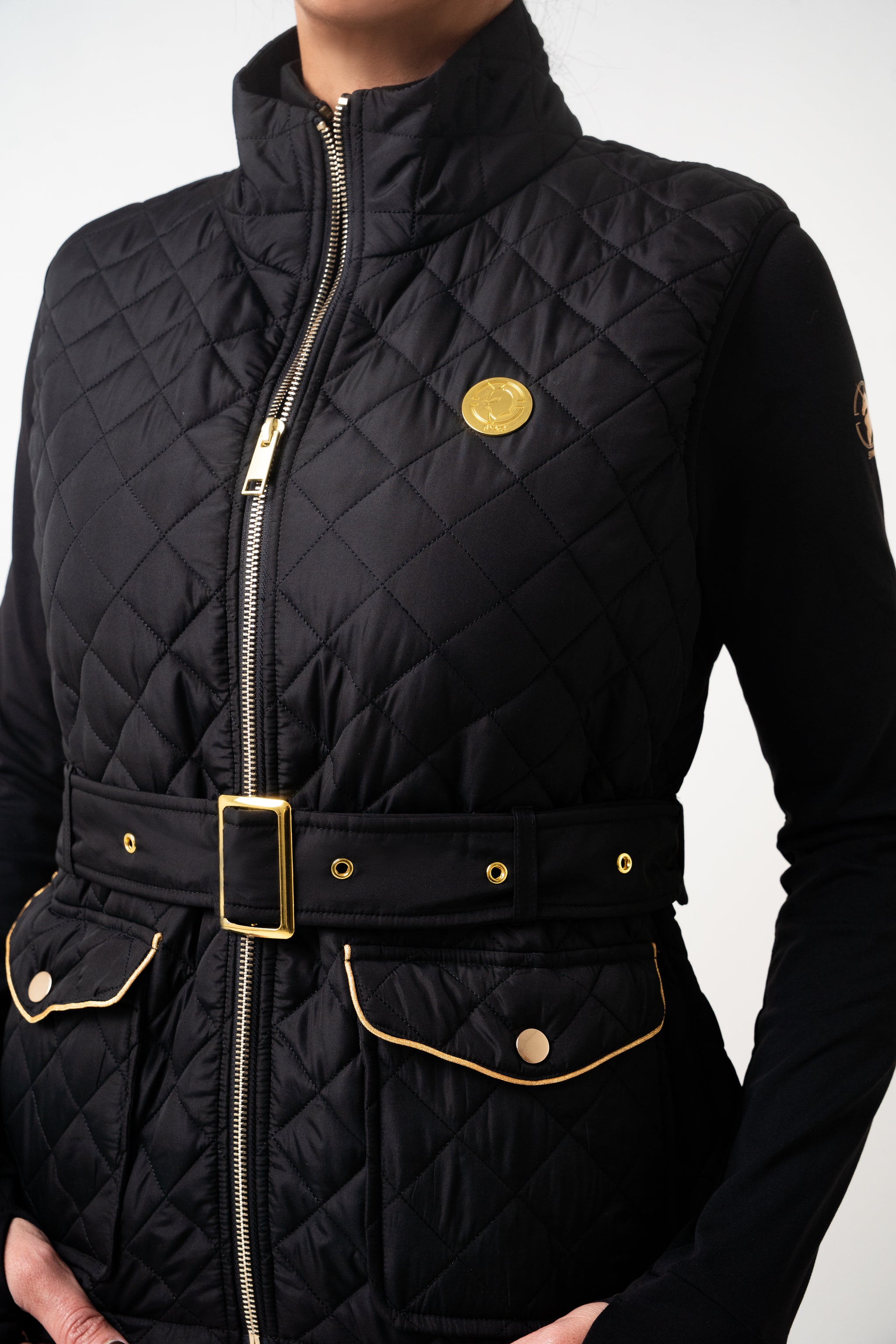 The Imperia Vest- Black
