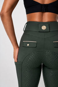Venom Pro Full Seat Breeches (Hunter Green)