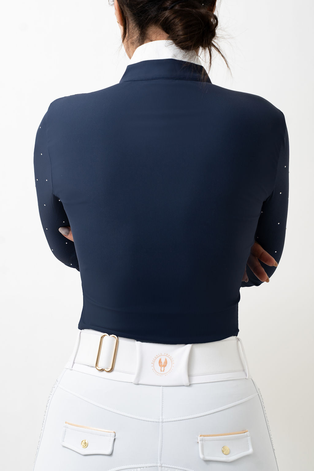 The Penelope Luxe Performance Top (Navy)