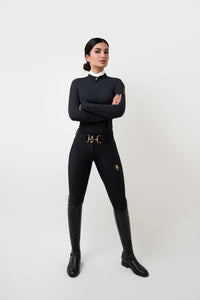 The Penelope Luxe Performance Top (Black)