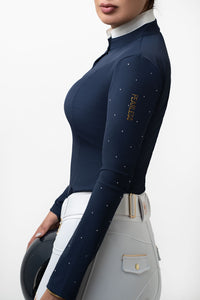The Penelope Luxe Performance Top (Navy)