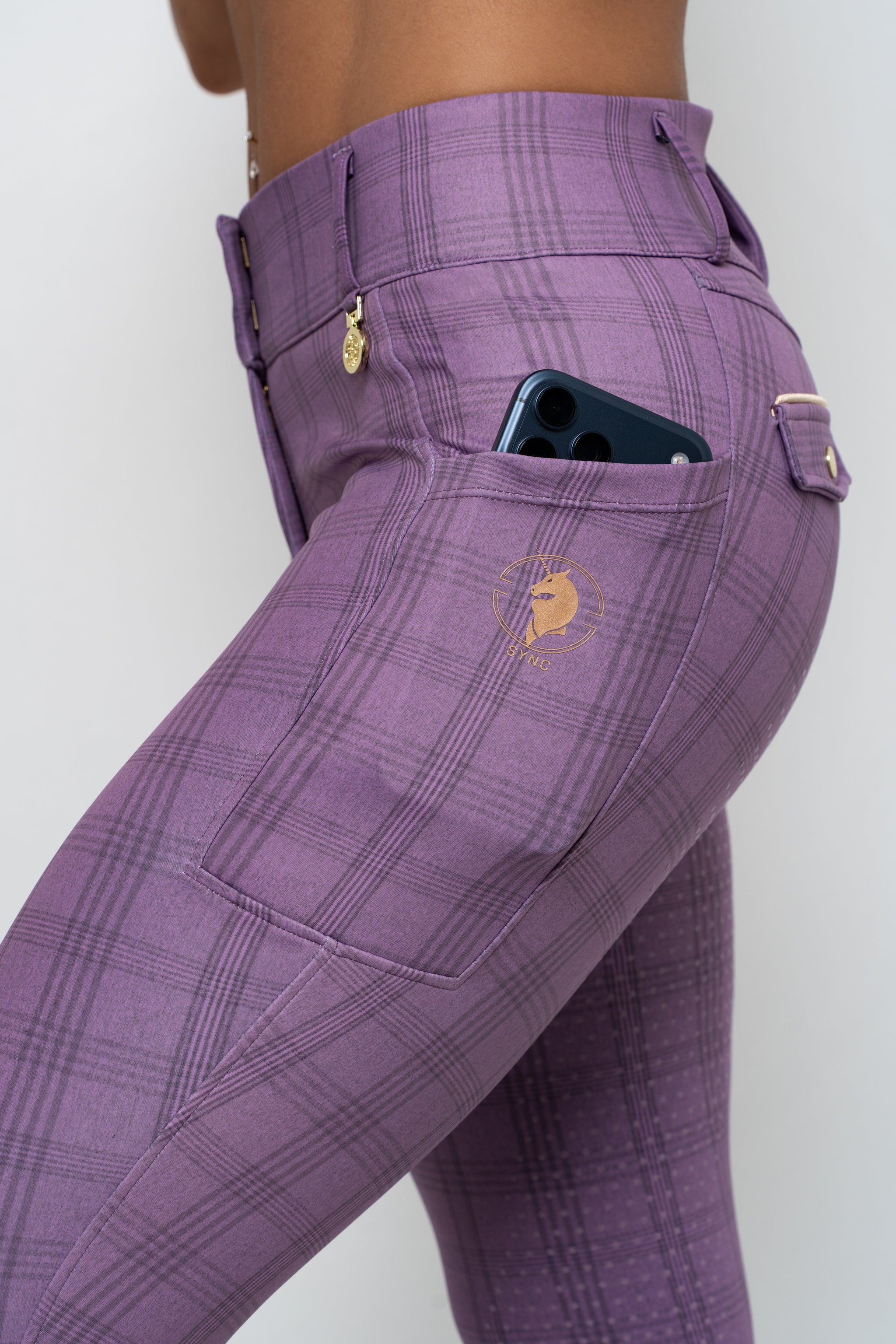 Berkshire Full Seat Breeches (Purple)