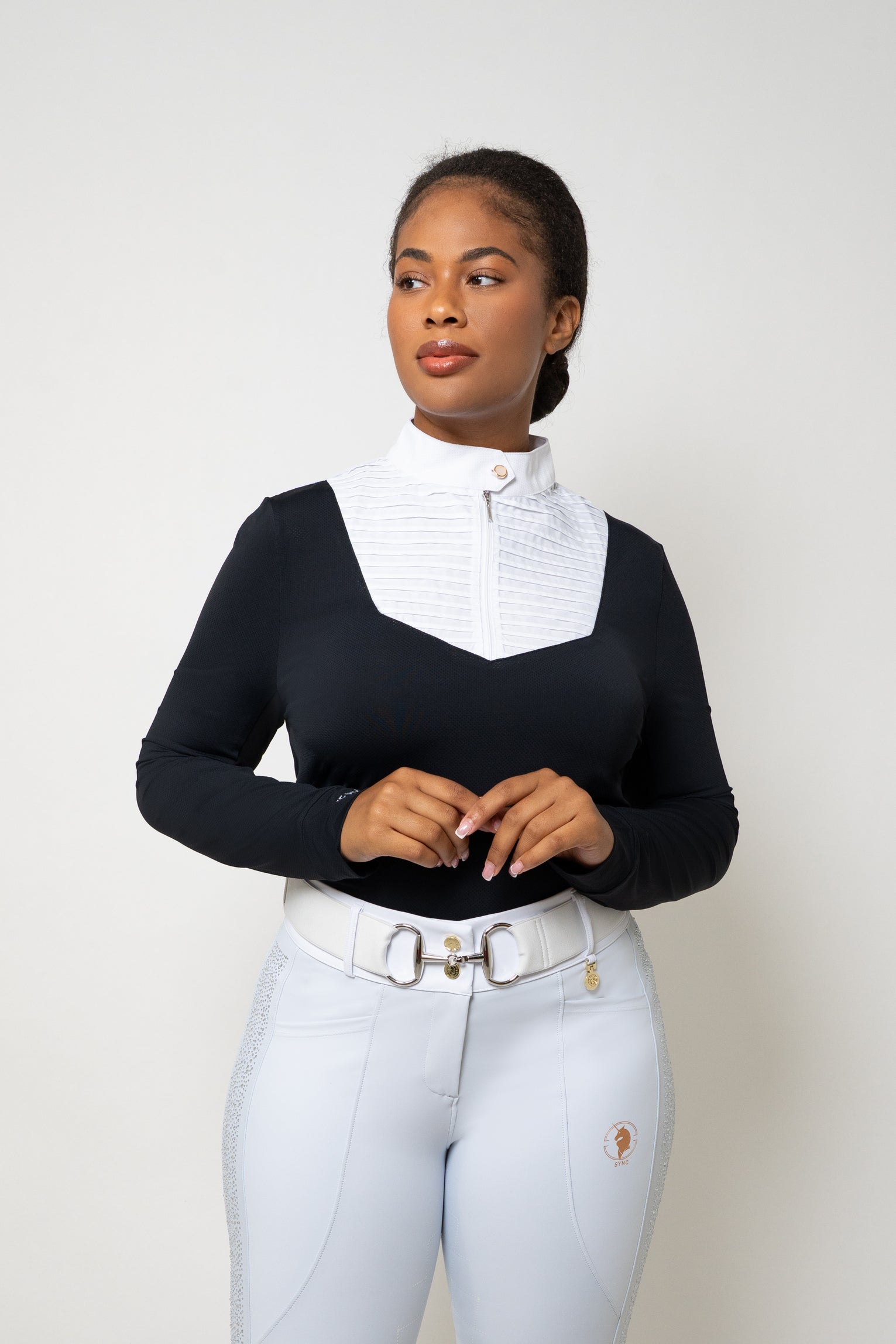 Perforated LS Cool Tech Top (Black)