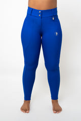 Dragon Rhinestone Full Seat Breeches (Royal Blue)