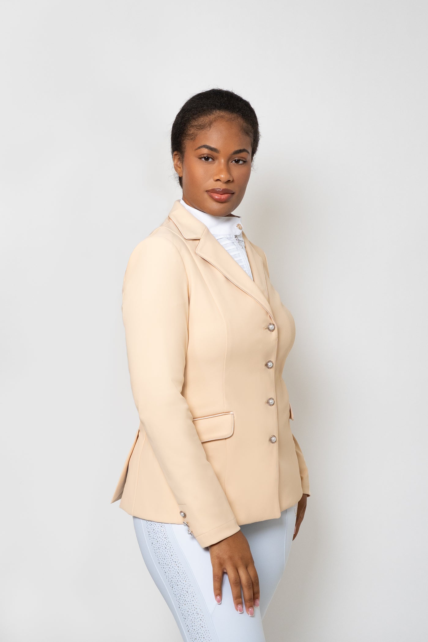 PRE ORDER - Imperia Luxe Show Coat (Champagne)