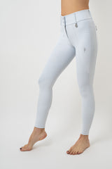 Dragon Rhinestone KNEE PATCH Breeches (White)
