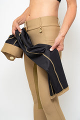 Euro Suede Full Seat Pro (Desert, lined black on inside)