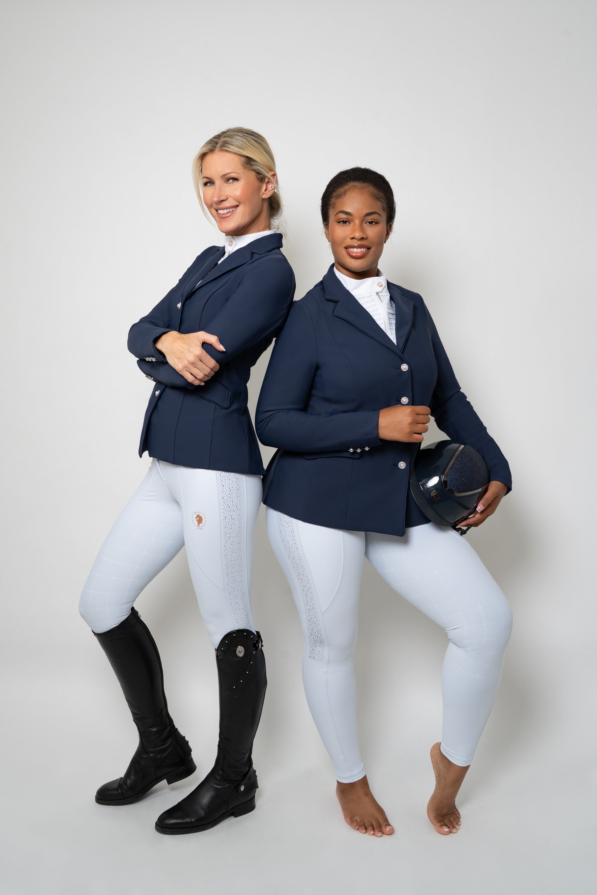 PRE ORDER - Imperia Luxe Show Coat (Navy)