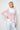 Perforated LS Cool Tech Top (Vintage Rose)