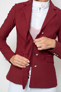 PRE ORDER - Imperia Luxe Show Coat (Burgundy)