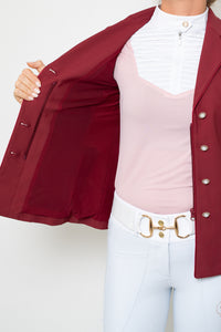 PRE ORDER - Imperia Luxe Show Coat (Burgundy)