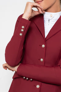 PRE ORDER - Imperia Luxe Show Coat (Burgundy)