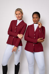 PRE ORDER - Imperia Luxe Show Coat (Burgundy)