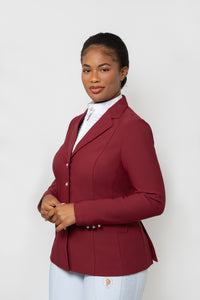 PRE ORDER - Imperia Luxe Show Coat (Burgundy)