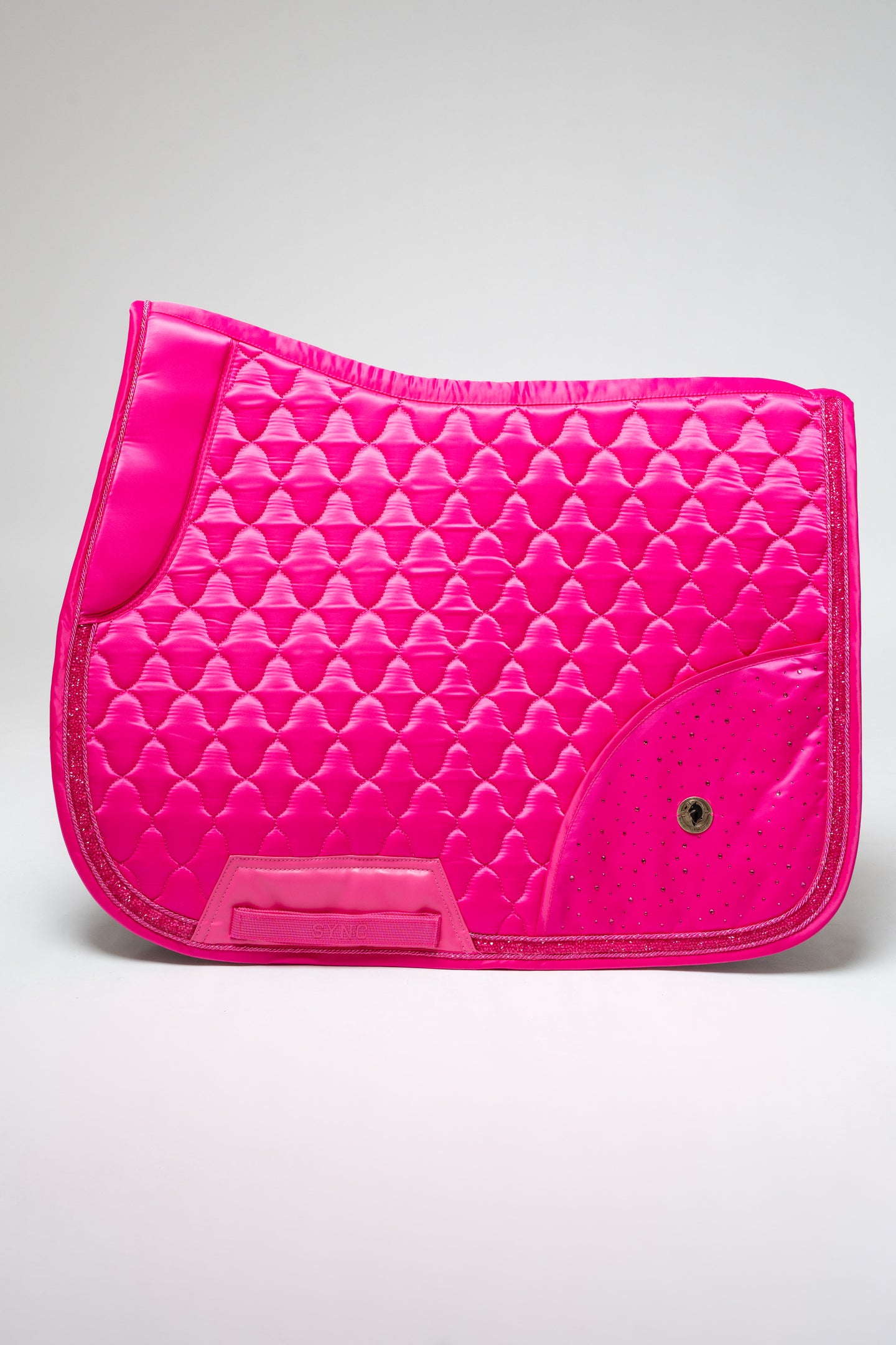 Dragon Luxe Saddle Pad (Jumping/Hot Pink)