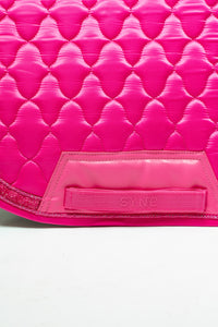 Dragon Luxe Saddle Pad (Jumping/Hot Pink)