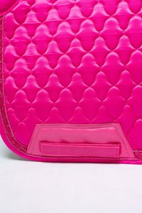 Dragon Luxe Saddle Pad (Dressage/Hot Pink)
