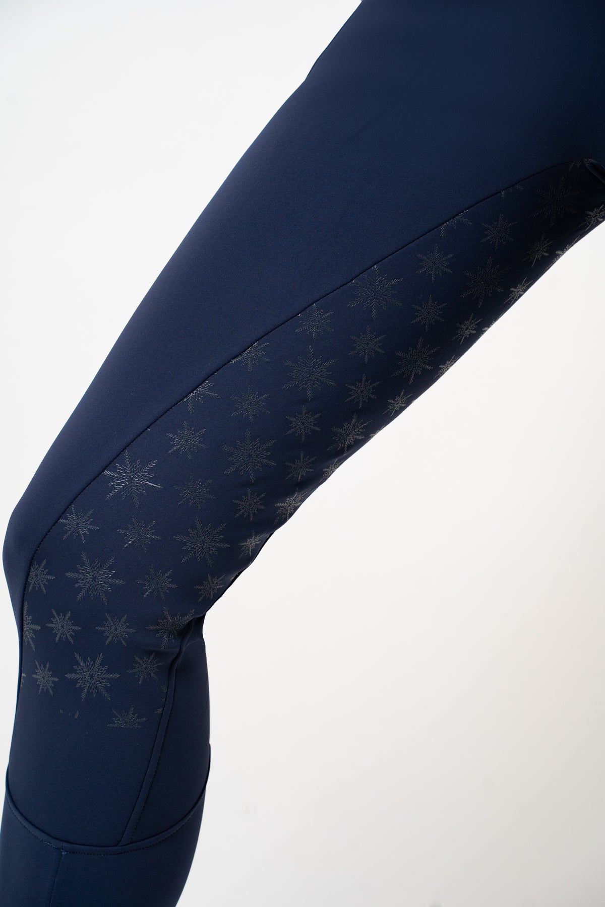Winter Magic Cozy Double Fleece PULL-ON Full Seat Breeches (True Navy)