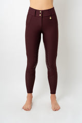 Venom Pro Knee Patch Breeches (Cabernet)