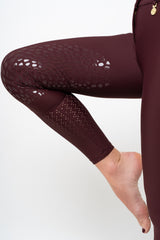 Venom Pro Knee Patch Breeches (Cabernet)