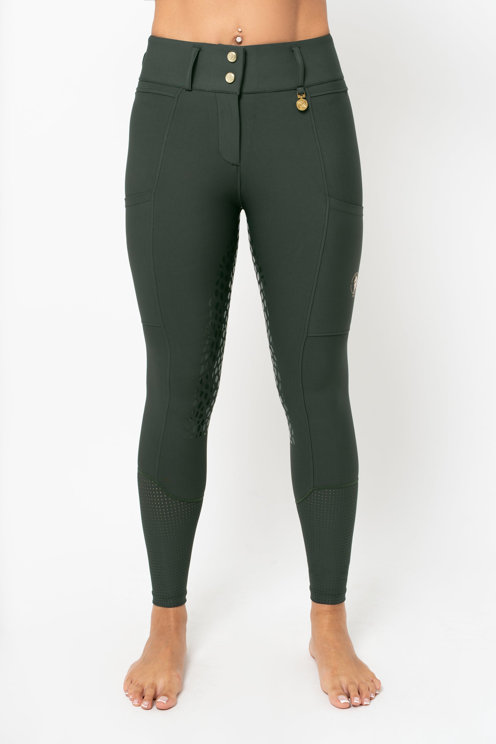 Venom Pro Full Seat Breeches (Hunter Green)