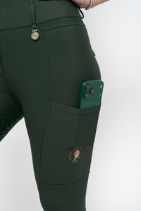 Venom Pro Full Seat Breeches (Hunter Green)