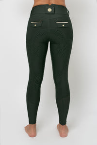 Venom Pro Full Seat Breeches (Hunter Green)