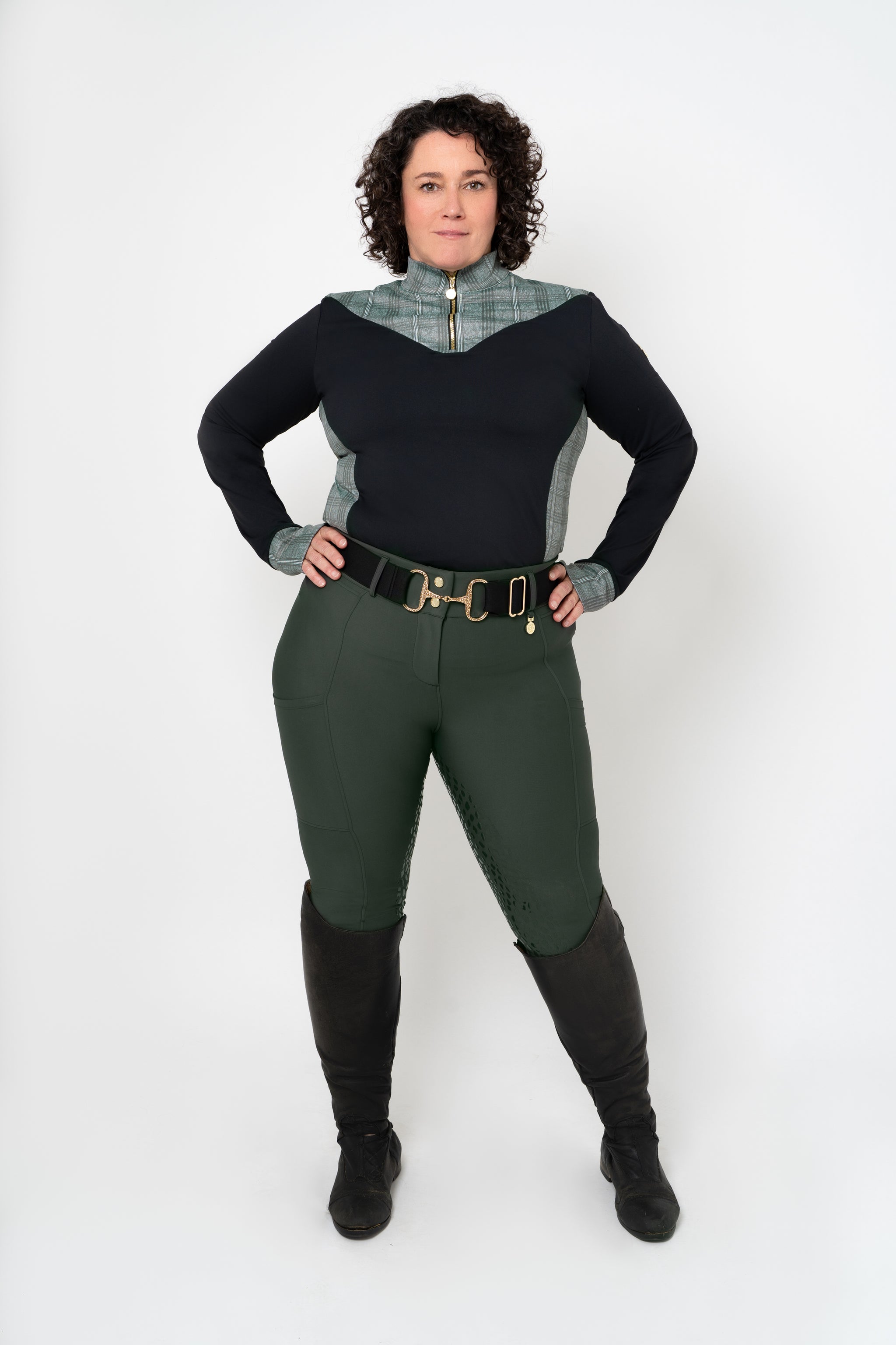 Venom Pro Full Seat Breeches (Hunter Green)