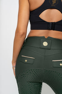 Venom Pro Full Seat Breeches (Hunter Green)