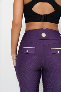 Venom Pro Full Seat Breeches (Imperial Purple)