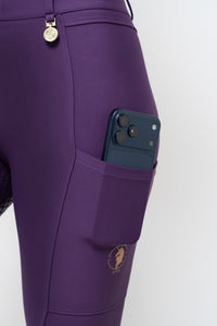 Venom Pro Full Seat Breeches (Imperial Purple)