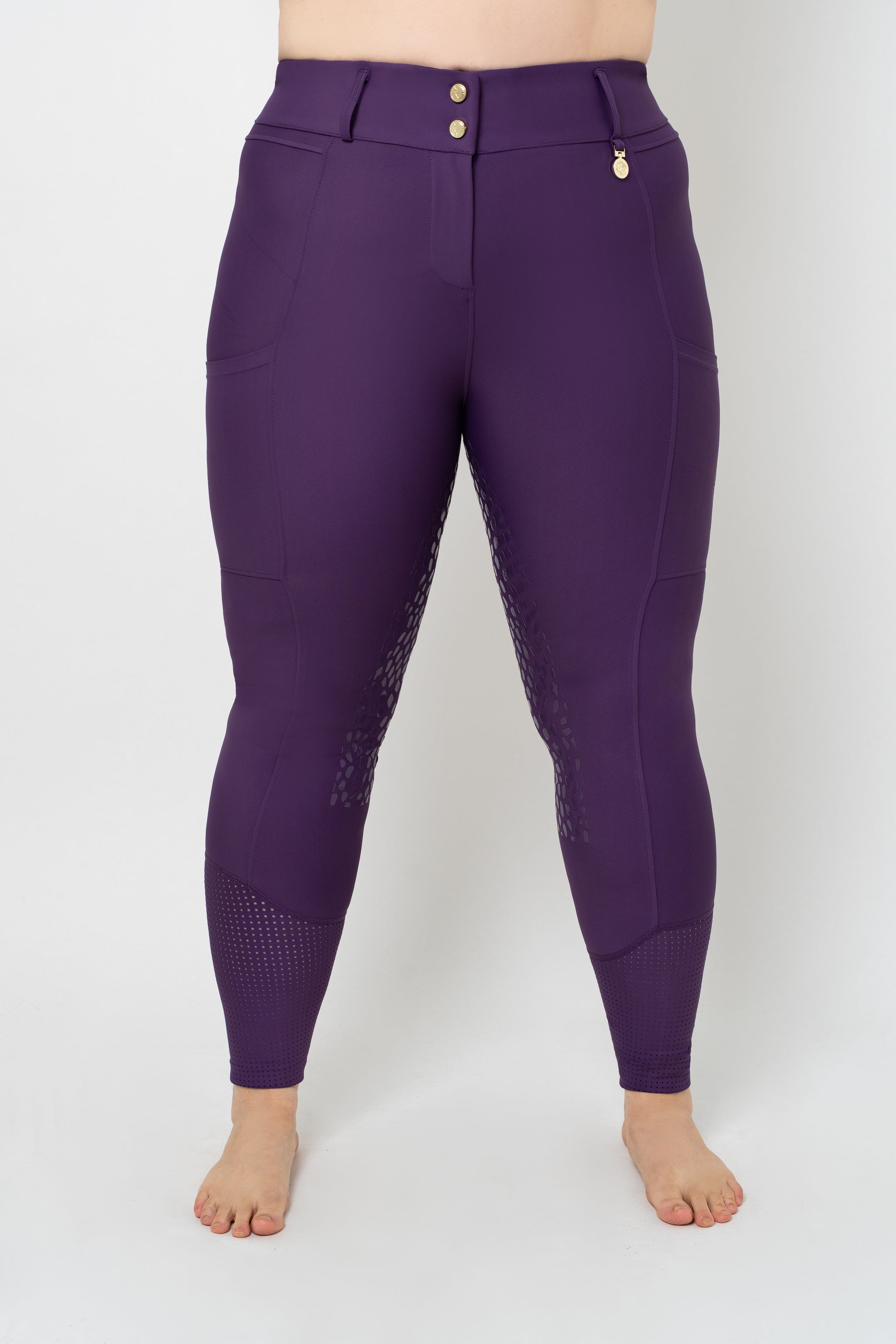 Venom Pro Full Seat Breeches (Imperial Purple)