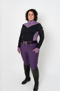 Venom Pro Full Seat Breeches (Imperial Purple)