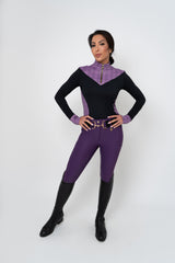 Venom Pro Full Seat Breeches (Imperial Purple)
