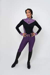 Venom Pro Full Seat Breeches (Imperial Purple)